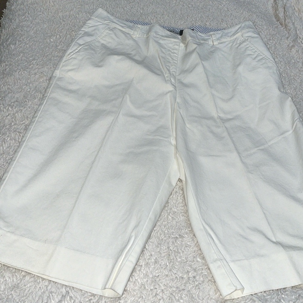 Briggs New York White Shorts Size 12